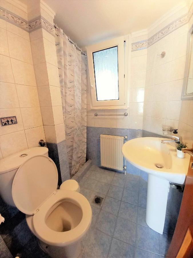 Villa Di Costa Nea Skioni Bagian luar foto