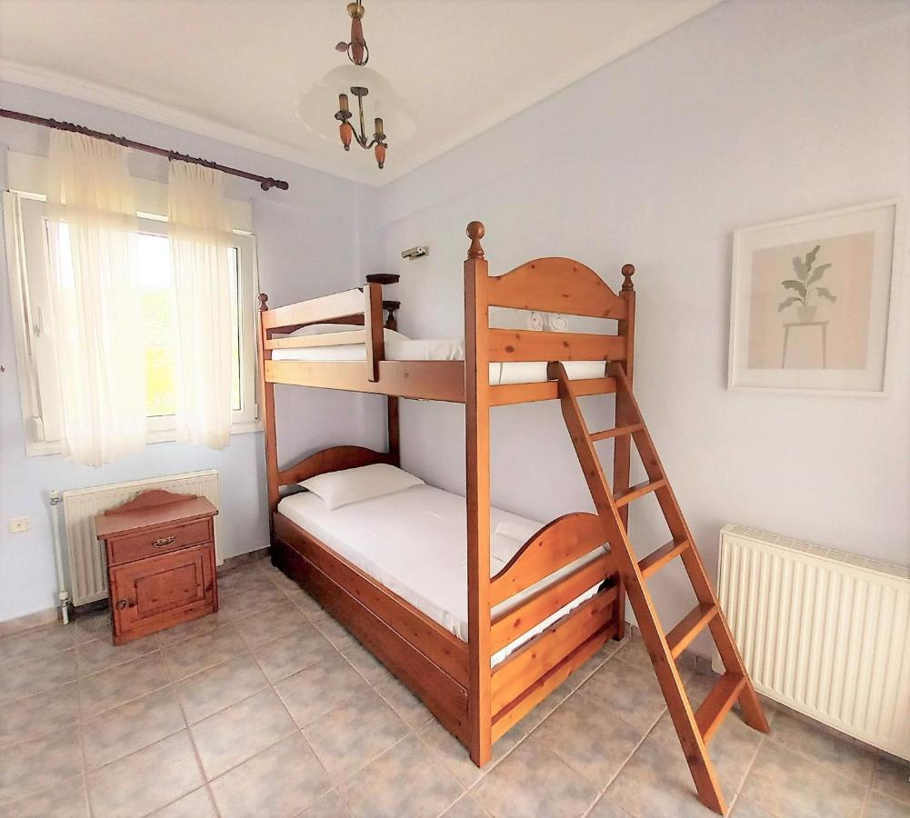 Villa Di Costa Nea Skioni Bagian luar foto